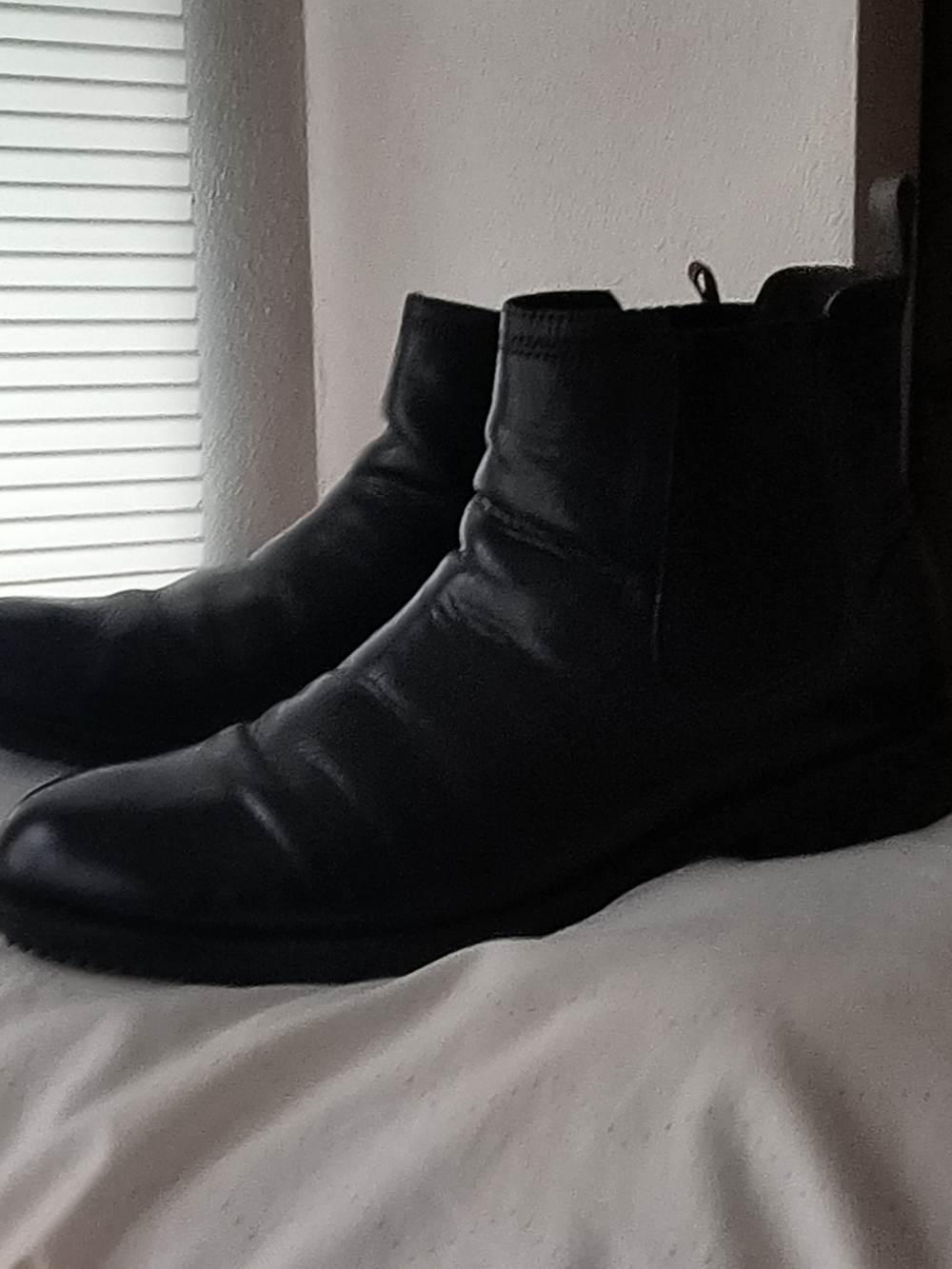 Men's Black Chelsea Boots Size 13 Used